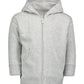 Infant Zip Fleece Hoodie - Heather - 6Mos(D0102H7Mdcj)