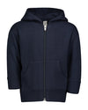 Infant Zip Fleece Hoodie - Heather - 6Mos(D0102H7Mdcp)