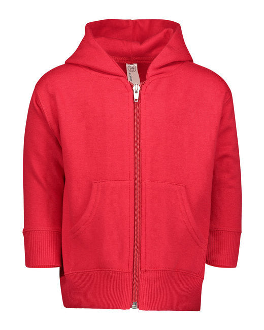 Infant Zip Fleece Hoodie - Heather - 6Mos(D0102H7Mdyp) –