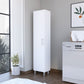 Storage Cabinet Buccan, Five Shelves, White Finish(D0102Hgemvg)