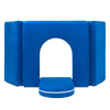 Jaxx Zipline Playscape Castle Gate - Playtime Furniture For Imaginative Kids, Blueberry