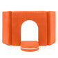 Jaxx Zipline Playscape Castle Gate - Playtime Furniture For Imaginative Kids, Mandarin