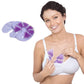Purple Soothing Gel Pads For Breastfeeding In Section Postpartum Essentials Kit Of 2 Pairs Pads With Covers Reusable After Birth
