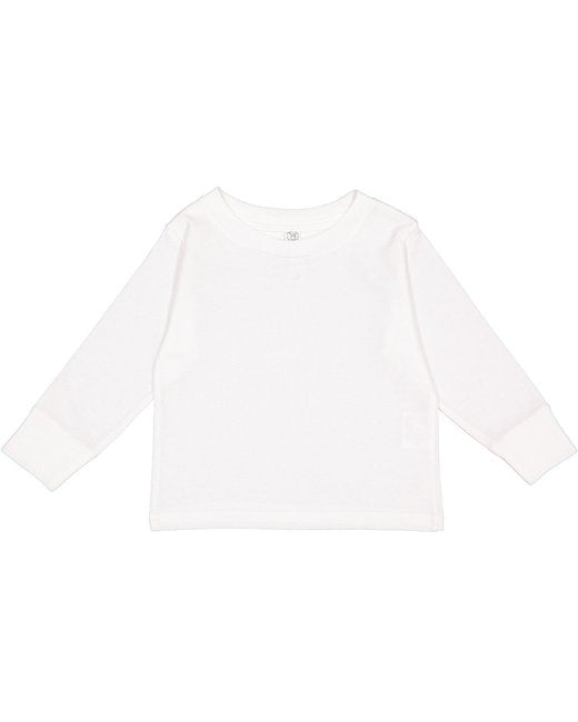 Toddler Long-Sleeve T-Shirt - WHITE - 2T