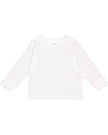 Toddler Long-Sleeve T-Shirt - WHITE - 2T