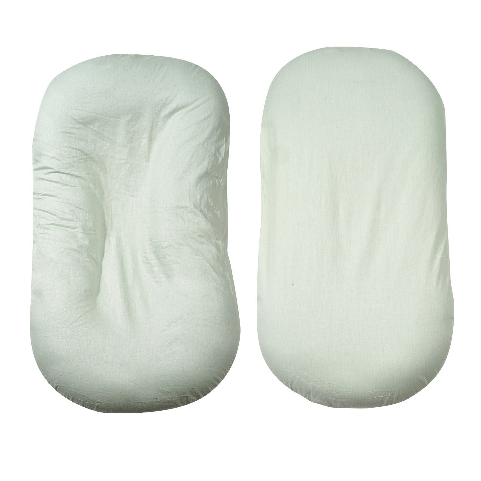 Vevor Baby Infant Lounger 100% Cotton Soft Newborn Nest Sleeper With 2 Covers