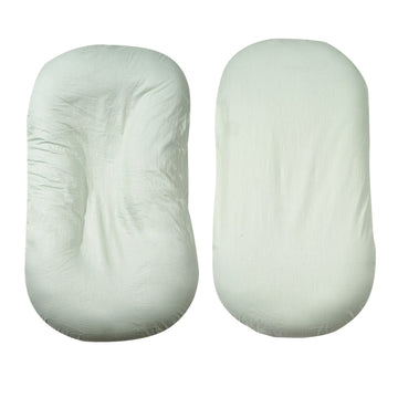 Vevor Baby Infant Lounger 100% Cotton Soft Newborn Nest Sleeper With 2 Covers