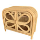 Rattan Doll Clothes Wardrobe | Boho Butterfly Dresser for Kids | Eco-Friendly Nursery Decor