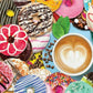 Donuts N' Coffee 500 Piece Jigsaw Puzzle by Springbok Puzzles
