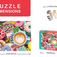 Donuts N' Coffee 500 Piece Jigsaw Puzzle by Springbok Puzzles