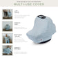 Multi-use Cover, Stormy Blue Stripe