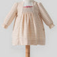 Baby Girl Smocked Gingham Dress – Blush Pink