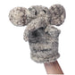 Organic Wool Knit Hand Puppet  | Elliot the Elephant