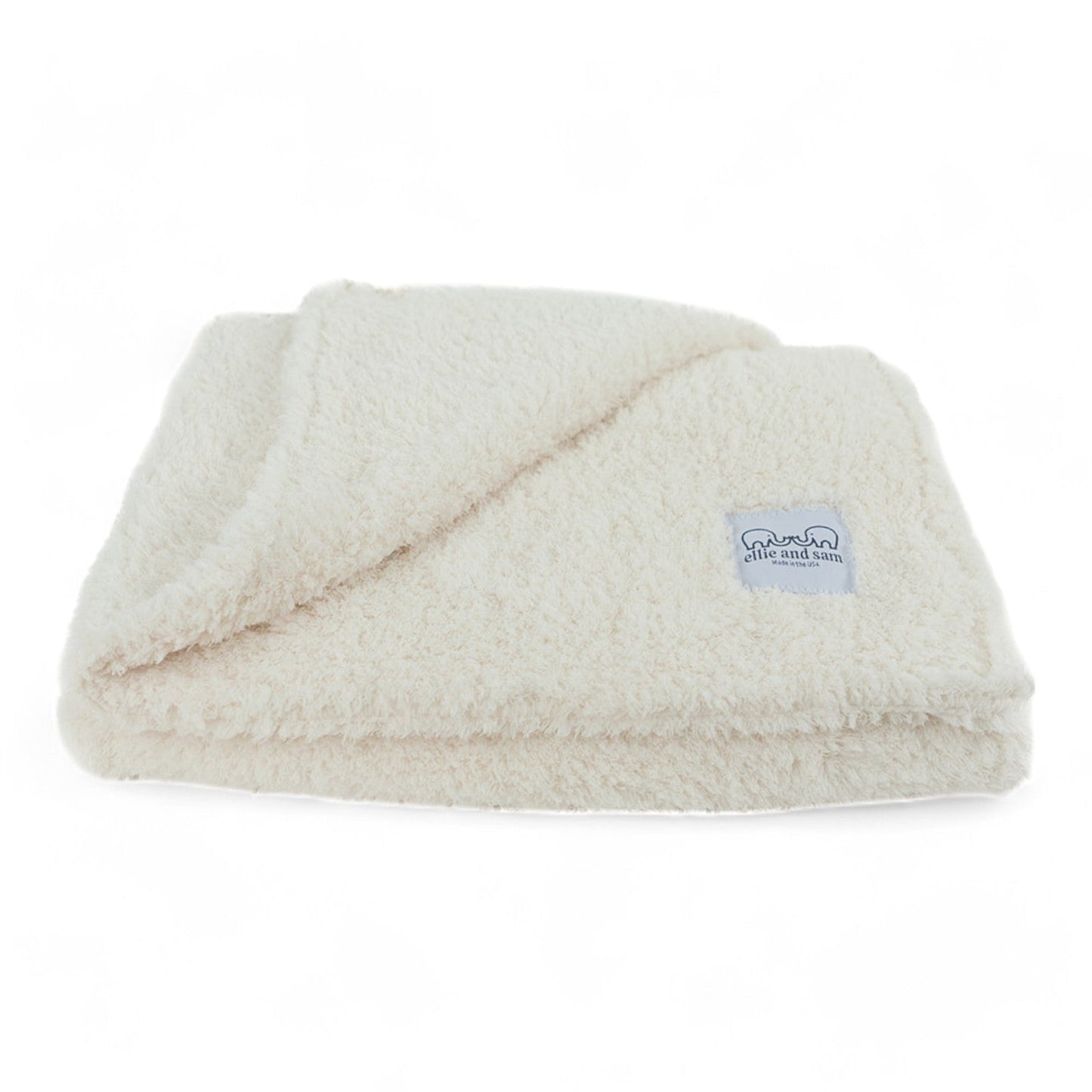 Classic Baby Lovey in Chenille Cozy, Ivory