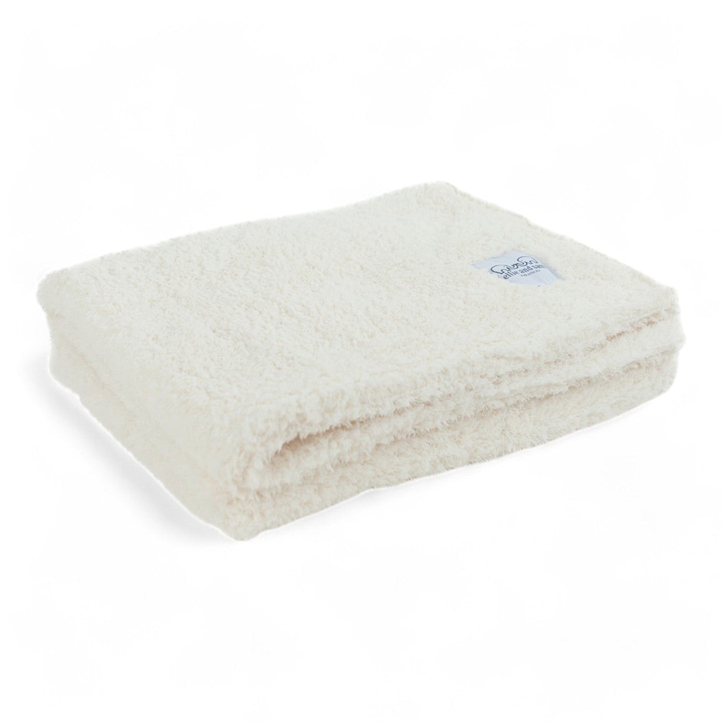 Classic Baby Lovey in Chenille Cozy, Ivory