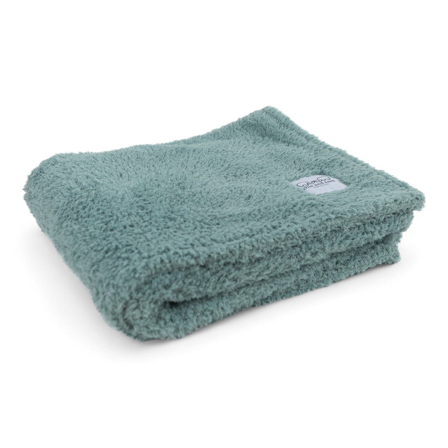 Classic Baby Blanket in Chenille Cozy, Sage