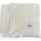 Classic Baby Blanket with Satin Trim in Chenille Cozy, Ivory