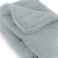 Luxury Baby Blanket in Luxe Plush, Silver
