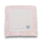 Luxury Baby Lovey with Satin Trim in Luxe Plush, Pink