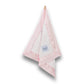 Luxury Baby Lovey with Satin Trim in Luxe Plush, Pink