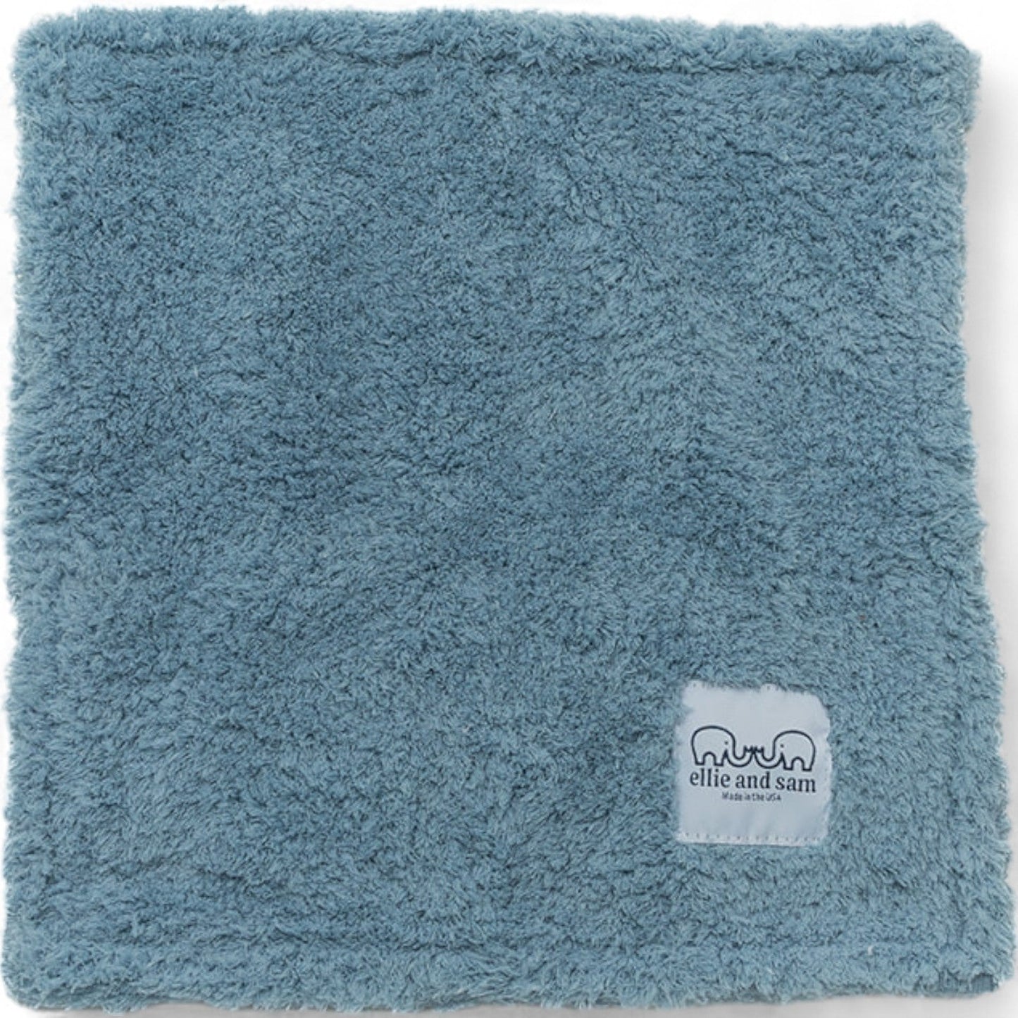 Classic Baby Lovey in Chenille Cozy, Powder Blue