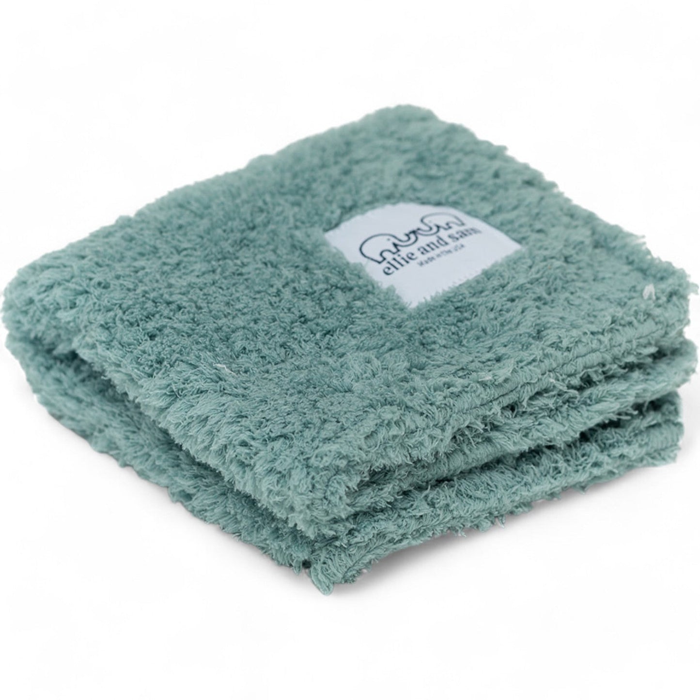 Classic Baby Lovey in Chenille Cozy, Sage