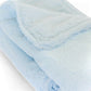 Luxury Baby Blanket in Luxe Plush, Blue