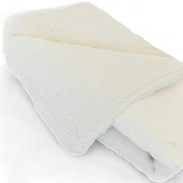 Luxury Baby Blanket in Luxe Plush, Ivory