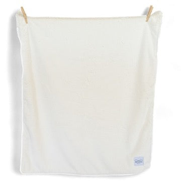 Luxury Baby Blanket in Luxe Plush, Ivory
