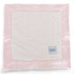 Classic Baby Lovey with Satin Trim in Chenille Cozy, Pink