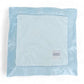 Luxury Baby Lovey with Satin Trim in Luxe Plush, Blue