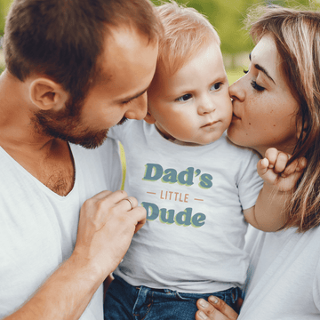 graphic tee | dads little dude