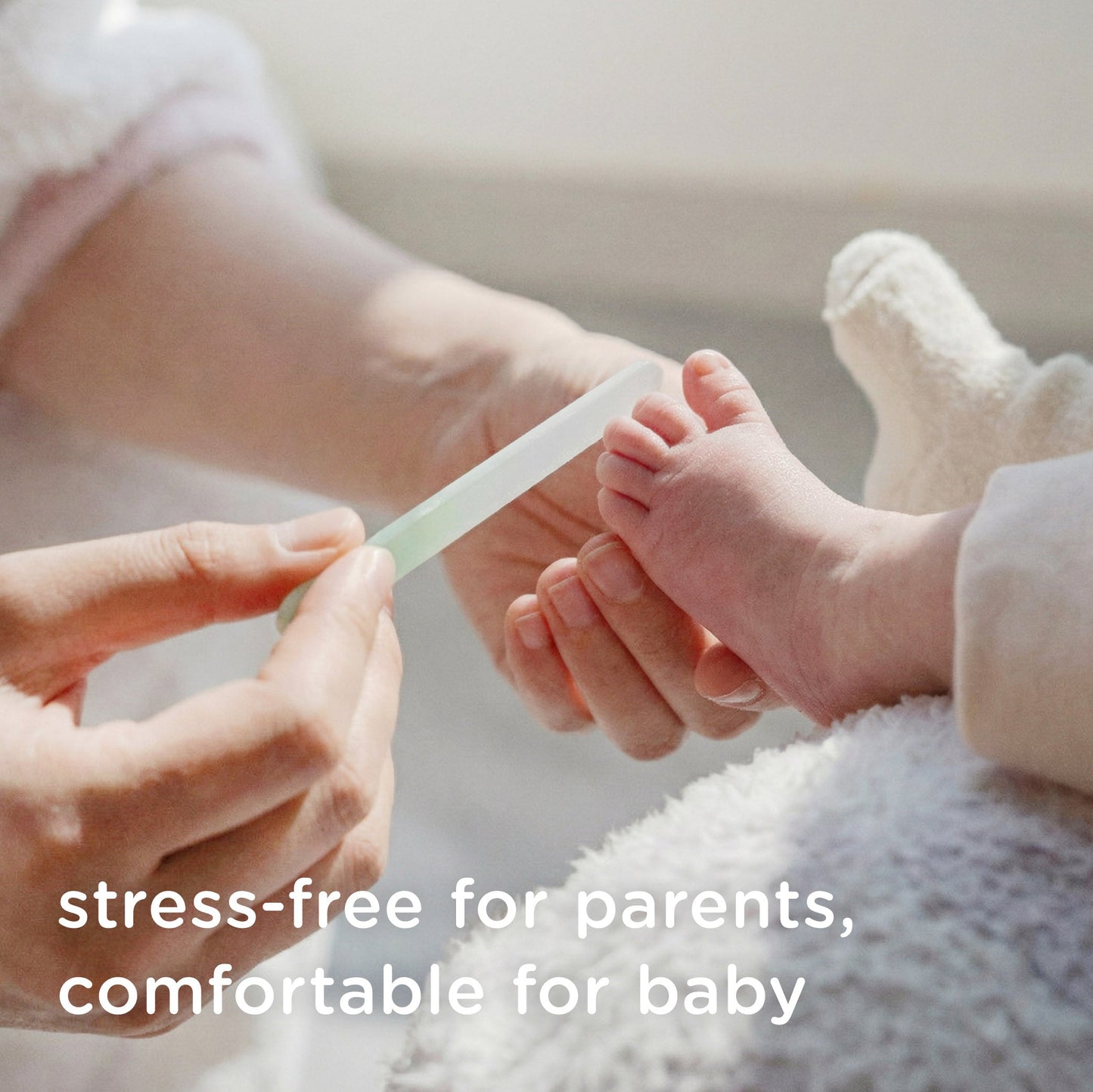 Olababy Glass Nail File for Newborn Nails (2-PK)