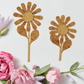 The Blooming Rattan Flower Stem – Handcrafted Boho Wall & Room Decor