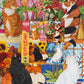 Four Seasons of Cats 1000 Piece Jigsaw Puzzle | Springbok Puzzles