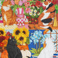 Four Seasons of Cats 1000 Piece Jigsaw Puzzle | Springbok Puzzles