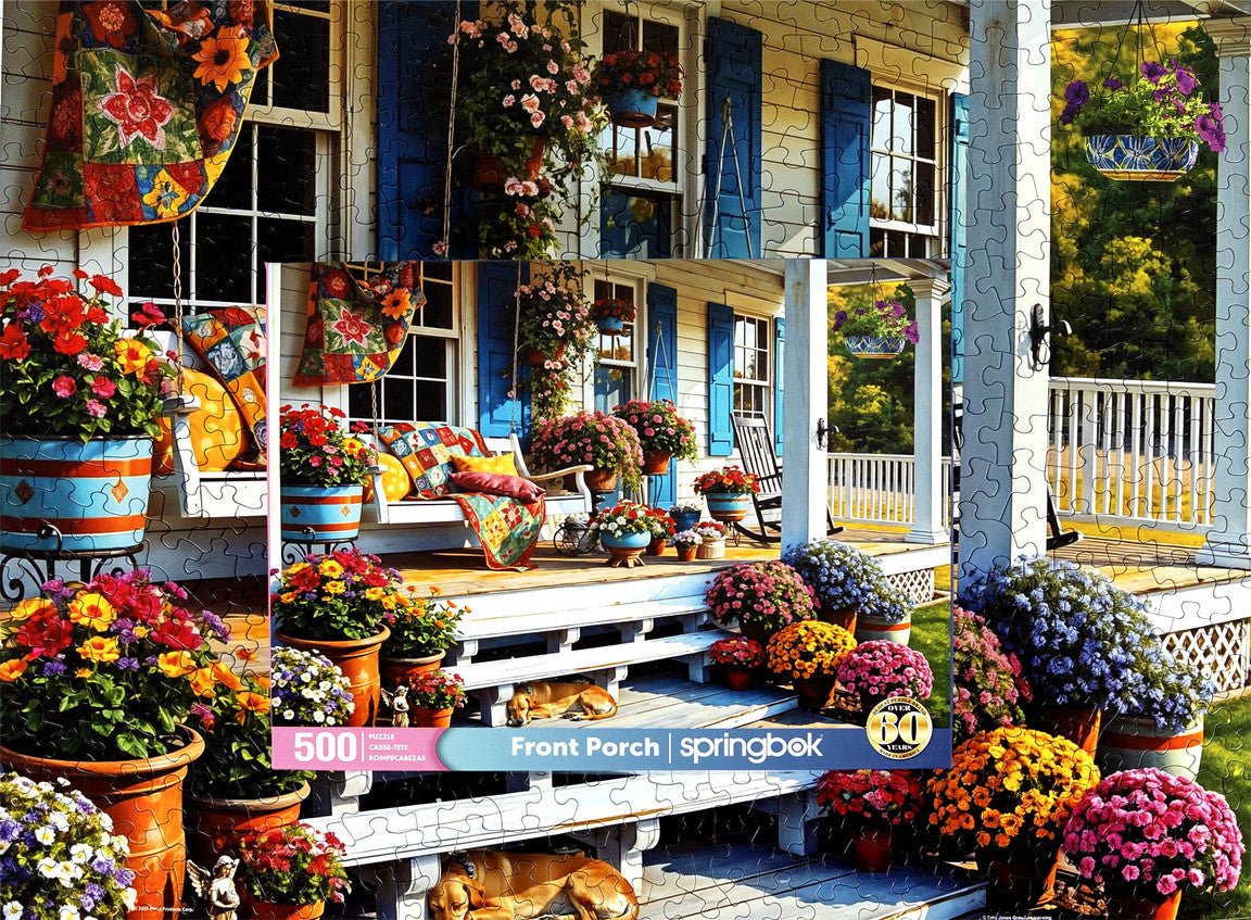 Front Porch 500 Piece Jigsaw Puzzle | Springbok Puzzles