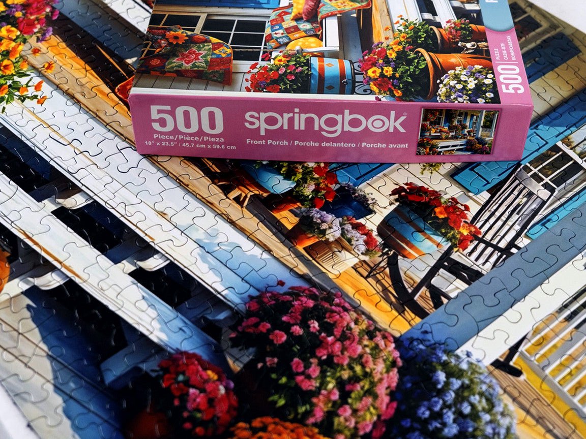 Front Porch 500 Piece Jigsaw Puzzle | Springbok Puzzles