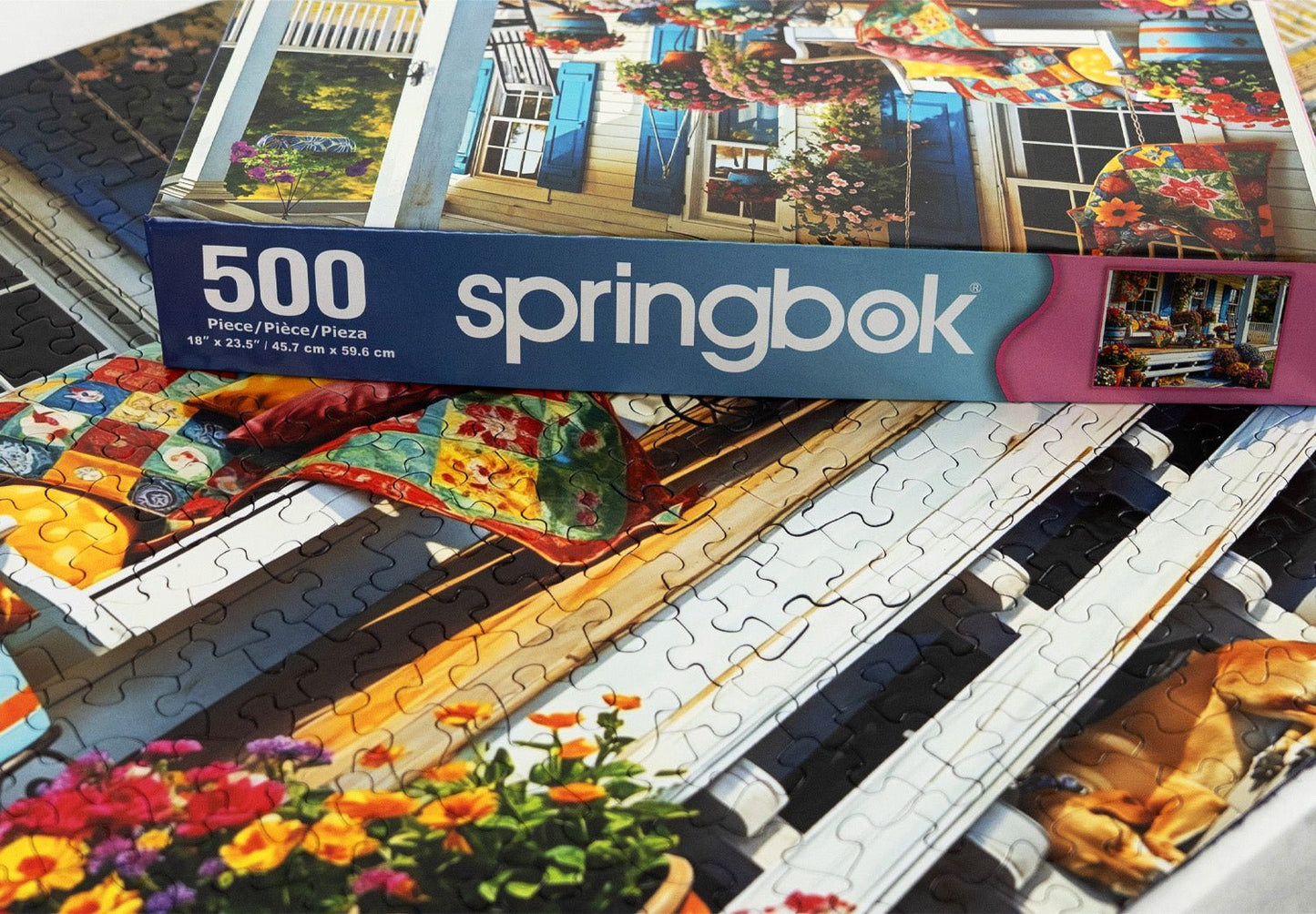 Front Porch 500 Piece Jigsaw Puzzle | Springbok Puzzles