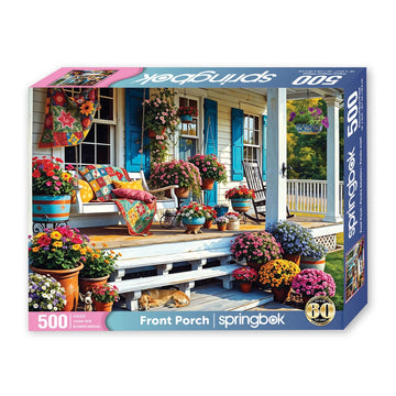 Front Porch 500 Piece Jigsaw Puzzle | Springbok Puzzles