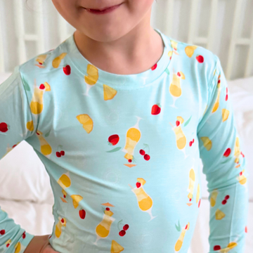 Miami Vice Fruit Smoothie Two-Piece Set