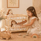 The Solstice Heirloom Rattan Doll Bunk Bed