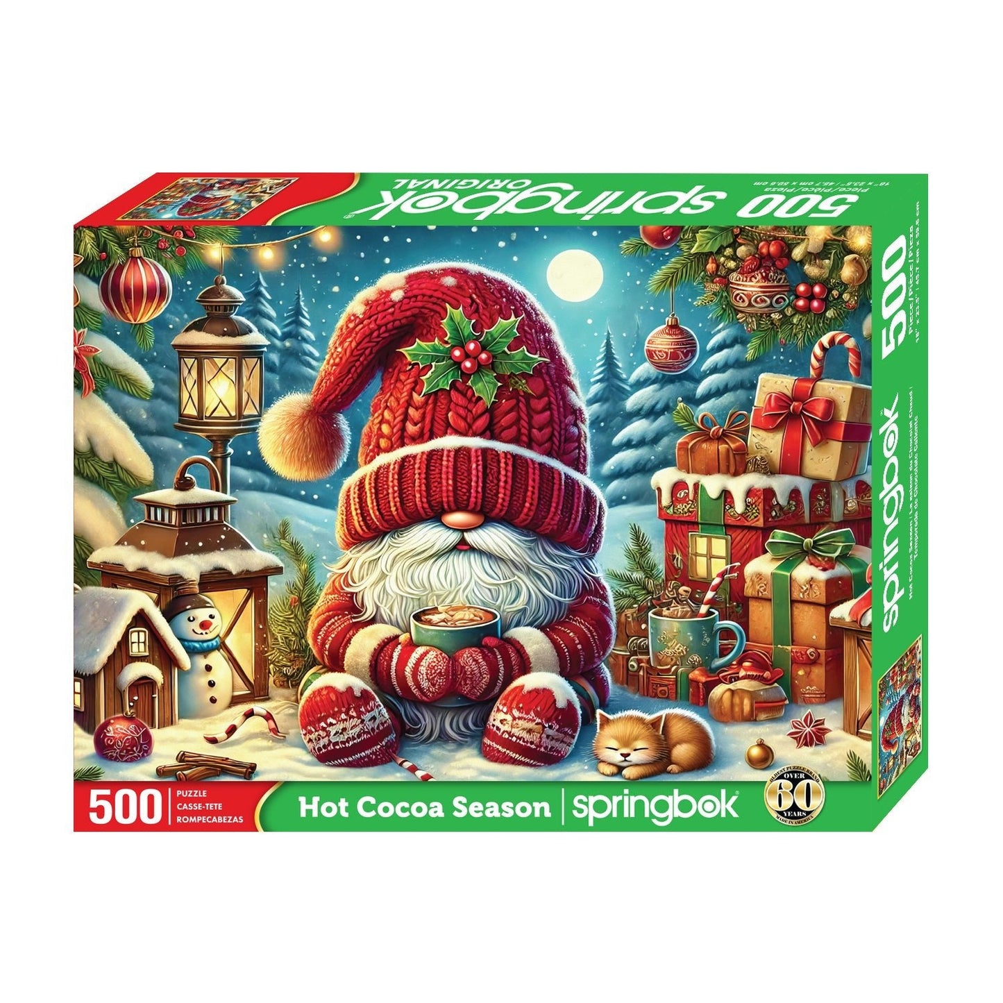 Hot Cocoa Season 500 Piece Jigsaw Puzzle | Springbok Puzzles