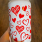 16oz White Stainless Steel Cup
