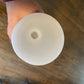 16oz White Stainless Steel Cup