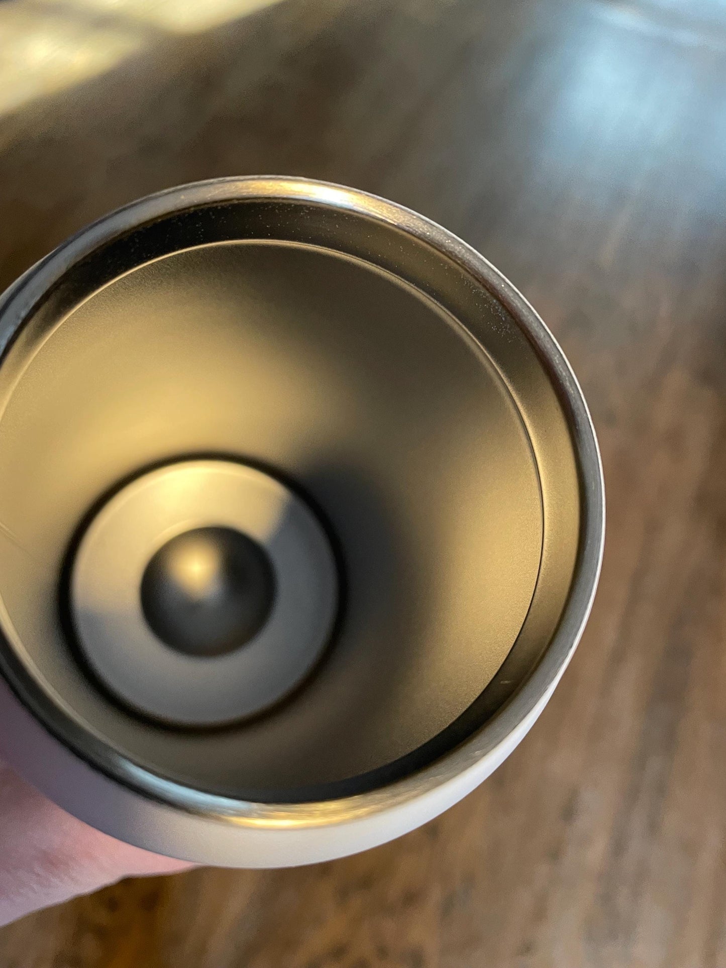 16oz White Stainless Steel Cup
