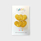 Gold Hearts Hair Clips