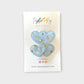 Gold Hearts Hair Clips
