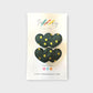 Gold Hearts Hair Clips