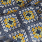 3-in-1 Crochet Granny Square Bandana – Handmade Headband, Pet Collar &Mom Neck Scarf | Colorful Boho Accessory | Retro Crochet Gift